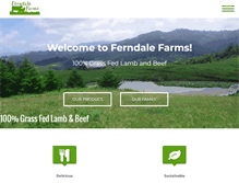 Tablet Screenshot of ferndalefarms.com